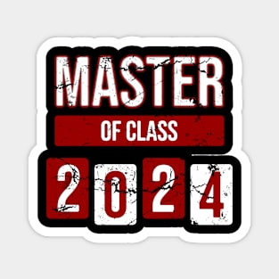 Master of Class 2024 \ Grunge \ Vintage Magnet