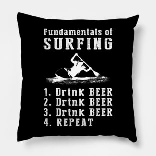 Paddles & Pints: Kayaking and Beer Adventure Tee Pillow