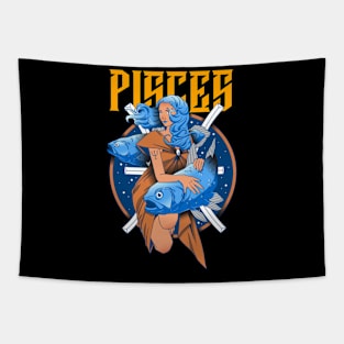 Pisces / Zodiac Signs / Horoscope Tapestry