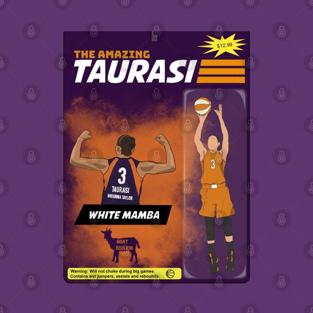 Diana Taurasi Retro Action Figure Superhero by Hevding