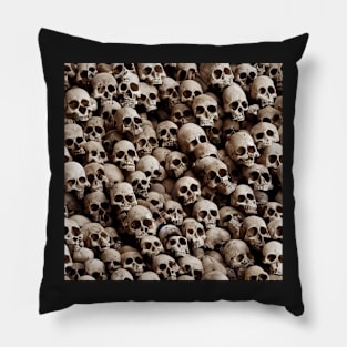 Skulls, skulls, skulls! Model 8 Pillow