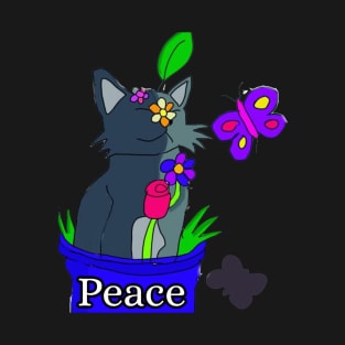 Peace of cat T-Shirt