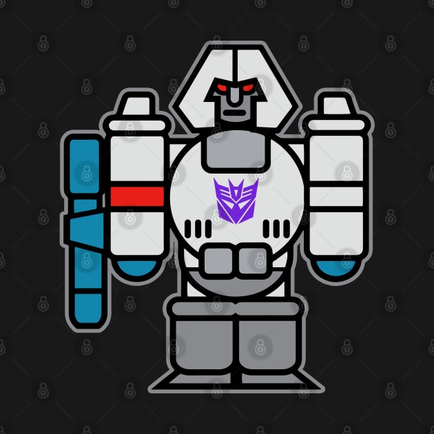 Transformers GEN 1 - chibi style -  Megatron by ROBZILLA