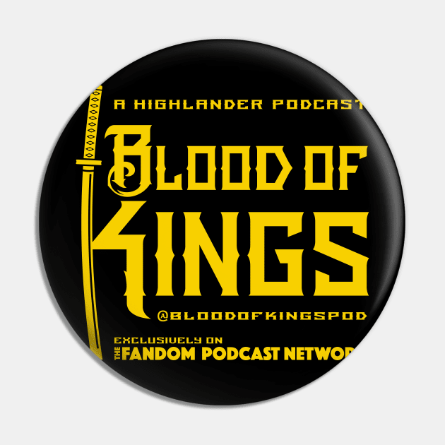 Blood of Kings Yellow Pin by Fandom Podcast Network