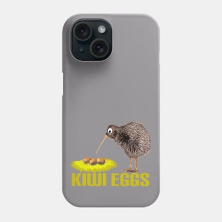 kiwi eggs bird Phone Case