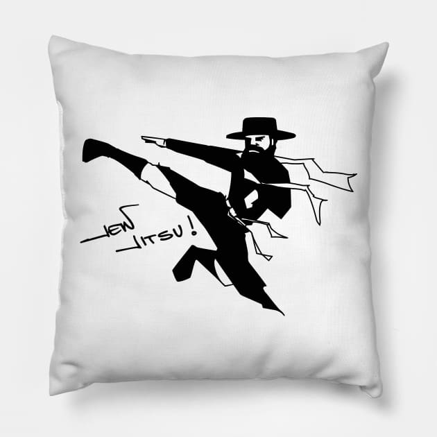 Jew Jitsu! Pillow by Tarhutson