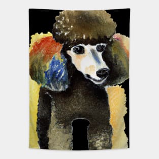 Poodle Watercolor - Gift For Dog Lovers Tapestry