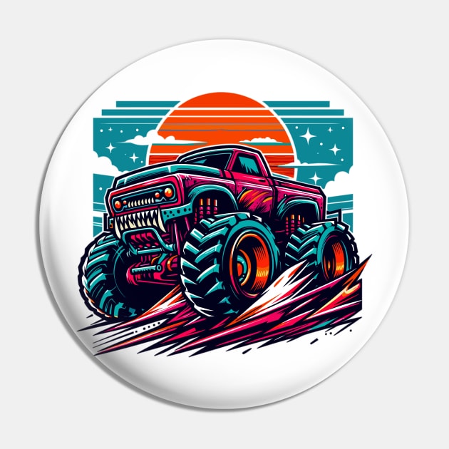 Monster truck Pin by Vehicles-Art