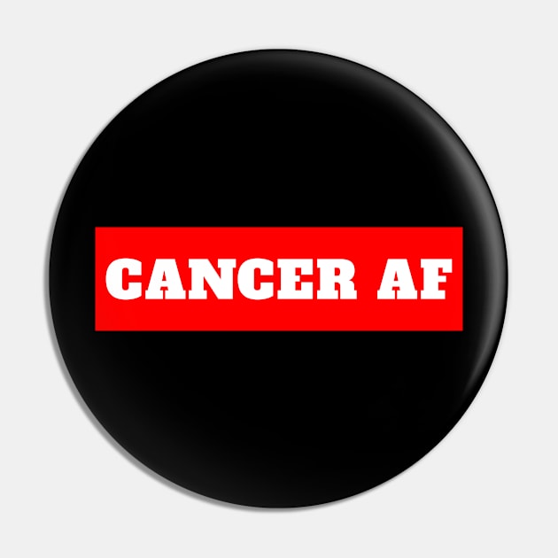 Cancer AF Pin by lightbulbmcoc