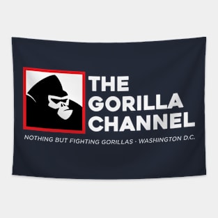 The Gorilla Channel - Nothing but fighting gorillas - Trump Tapestry