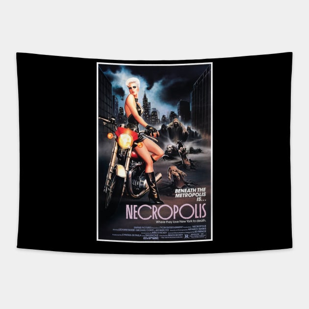 Necropolis (1986) Tapestry by Scum & Villainy