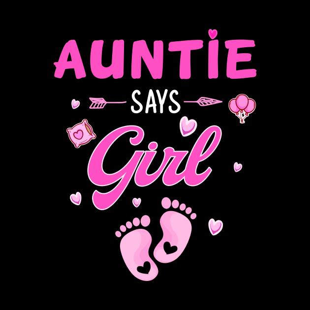 Auntie Says Girl Gender Reveal by NatalitaJK