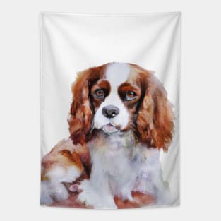 Cavalier King Charles Spaniel Watercolor - Gift For Dog Lovers Tapestry