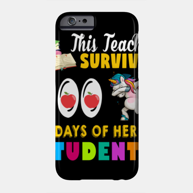 The Teacher Survived 100 Days Of Her Students Unicorn Gifts 100