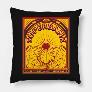 SUPERBANK GOLD COAST AUSTRALIA SURFING Pillow