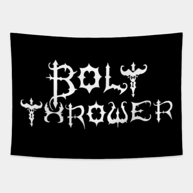 BOLT THROWER EXIST Tapestry by pertasaew