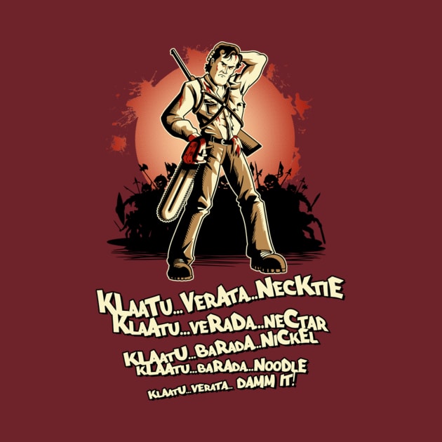 Klaatu Barada Nikto by saqman