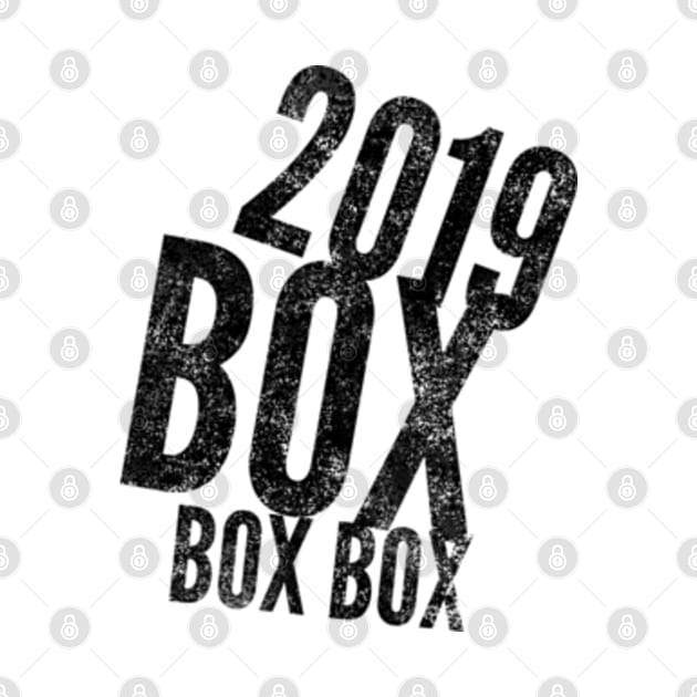 2019 Box Box Box by Worldengine