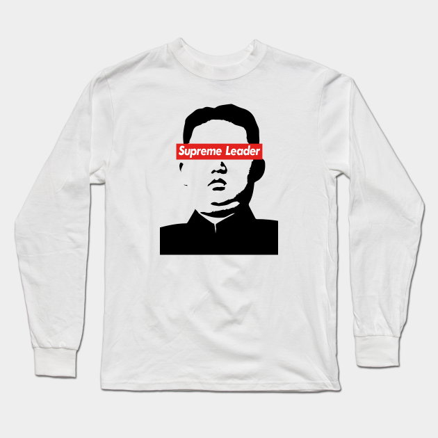 kim jong un supreme shirt