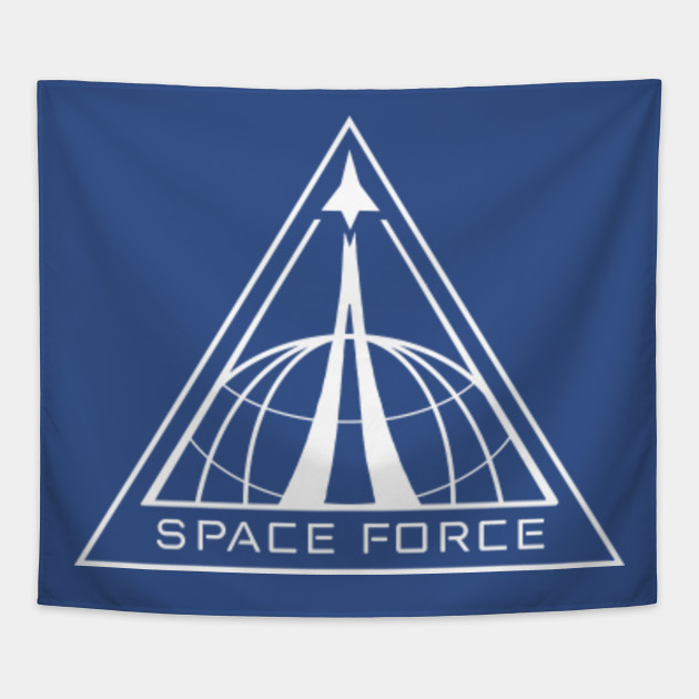 Space Force Logo Steve Carell John Malkovich Netflix Comedy Space Force Patch Space Force Tapestry Teepublic