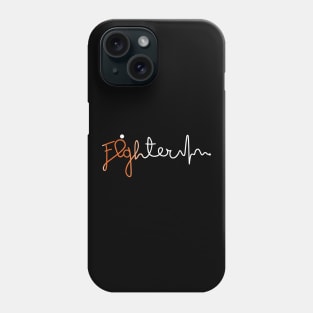 Fighter- Kidney Cancer Gifts Kidney Cancer Awareness Phone Case