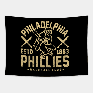 Philadelphia Phillies Retro 3 by Buck Tee Tapestry