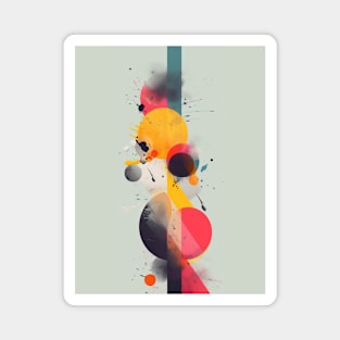 Abstract Art Magnet