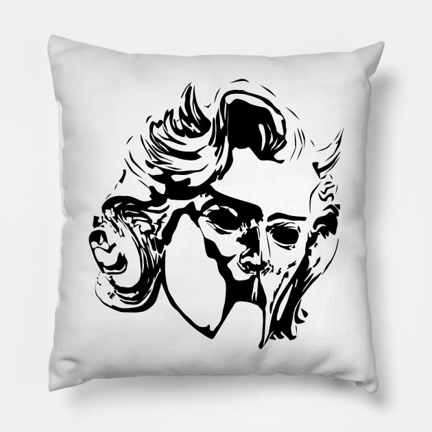 Ghoulette Pillow by notstefaniiia