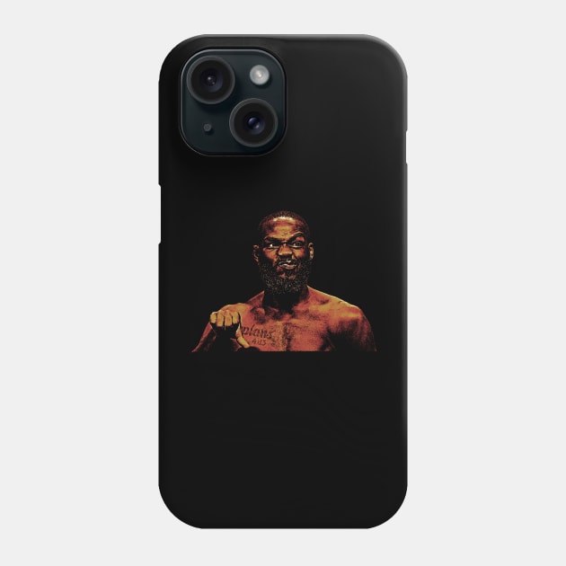 Jon "Bones" Jones Phone Case by Knockbackhaunt