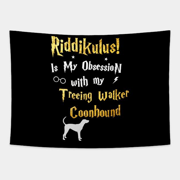 Treeing Walker Coonhound Tapestry by dogfather