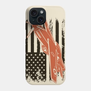 P-51 Mustang American Fighter Plane Phone Case