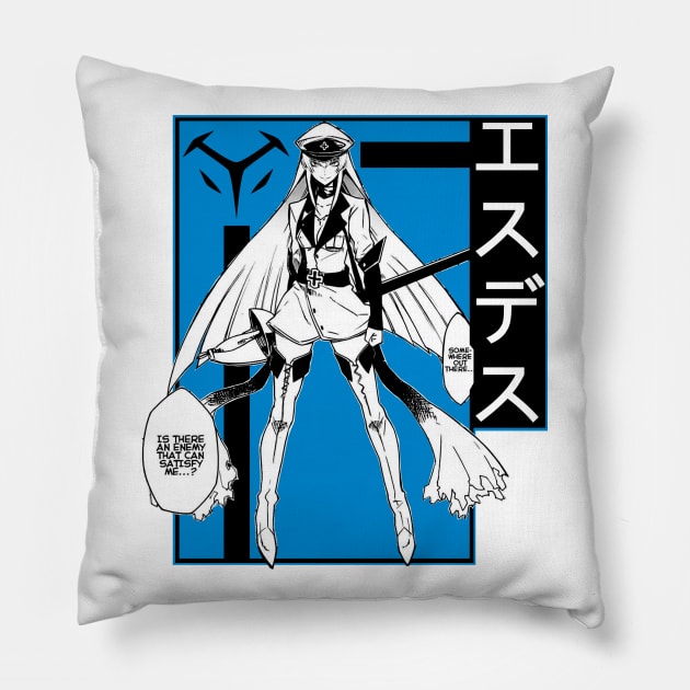 Esdeath Pillow by Koburastyle