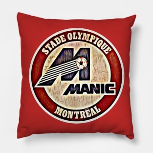 Montreal Manic Soccer Pillow