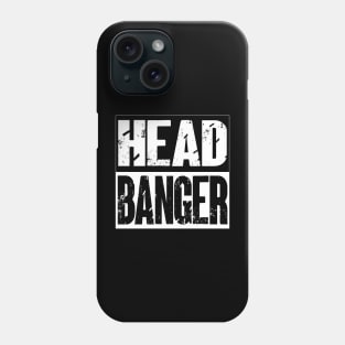 Head Banger Metal Music Fan Phone Case