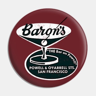 Baron's, San Francisco Pin