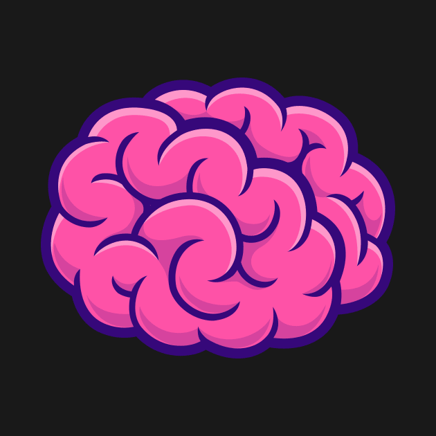 Brain Cartoon Illustration by Catalyst Labs