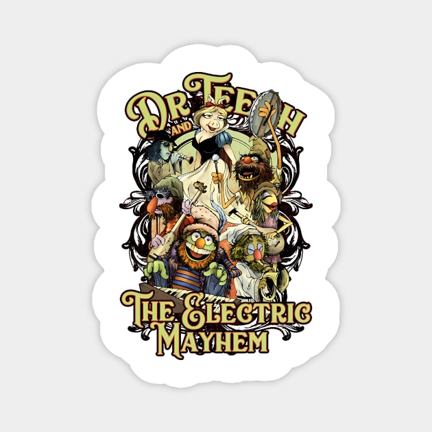 Family mayhem Magnet by Kneaded Designs