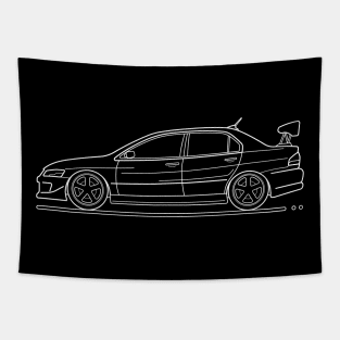 Lancer Evolution VII W Tapestry