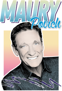 Vintage Style Maury Povich 90s Aesthetic Design Magnet