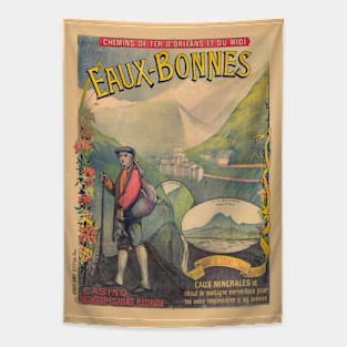 Eaux-Bonnes France Vintage Poster 1892 Tapestry