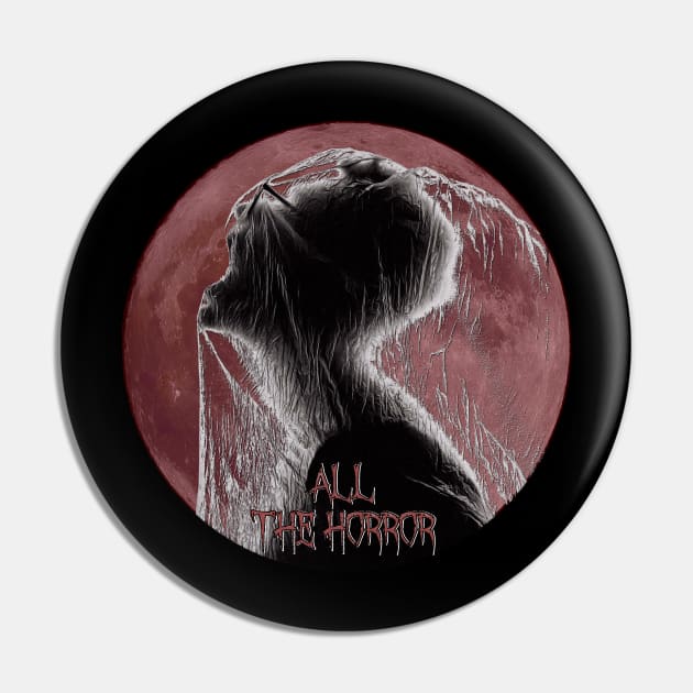 I Scream Pin by All The Horror