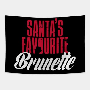 Santa's Favourite Brunette Tapestry