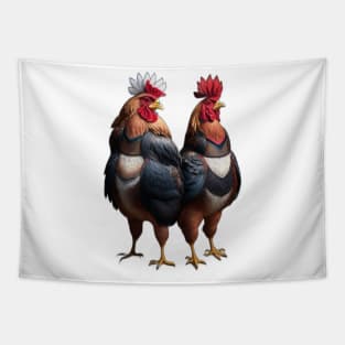 Chickens Tapestry