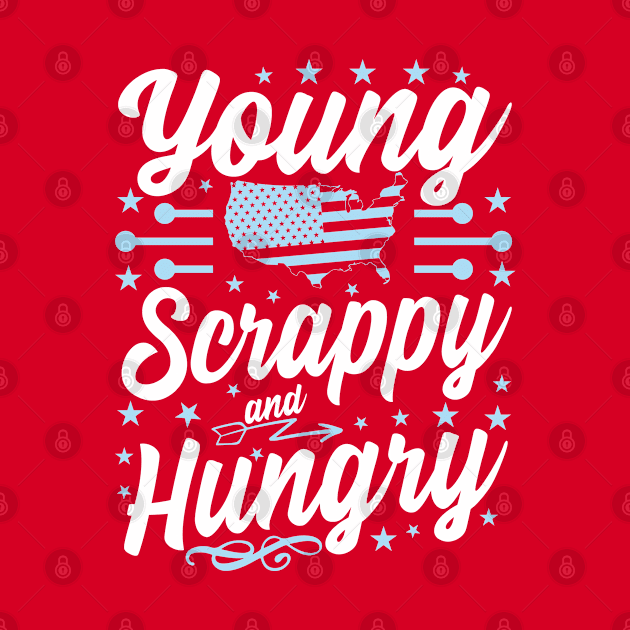 Young Scrappy and Hungry USA by Estrytee