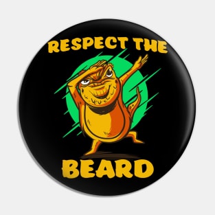 Respect the beard Pin