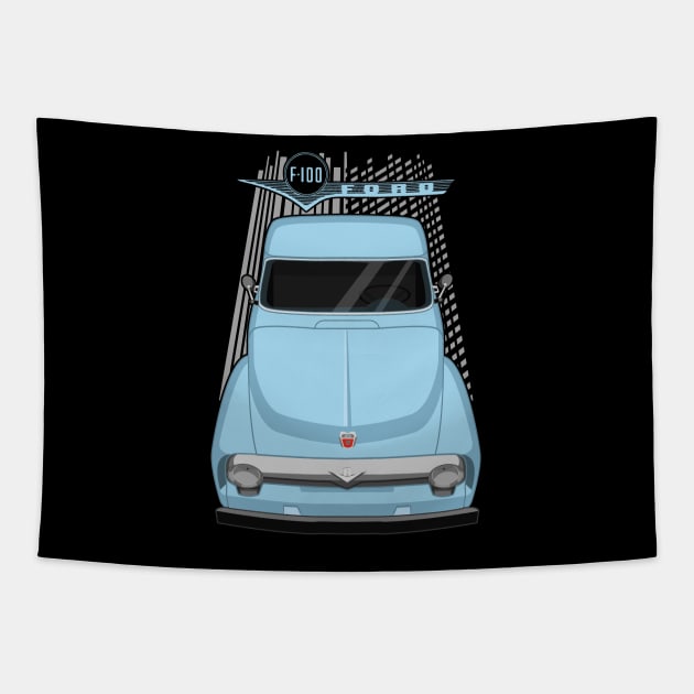 Ford F100 2nd gen - Waterfall Blue Tapestry by V8social