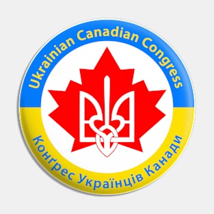 Ukrainian Canadian Congress Logo Pin