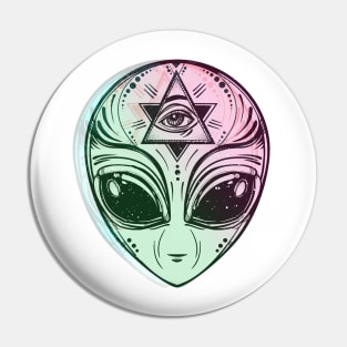 Alien Conspiracy Pin