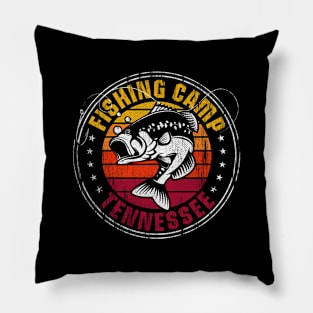 Fishing Camp Tennessee summer vacation 2021 gifts Pillow