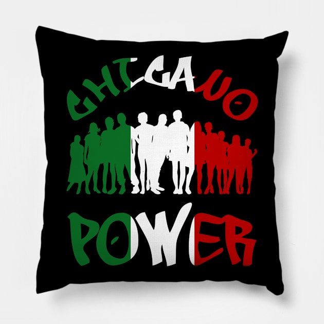 chicano, chicano power, mexican, Pillow by Tesign2020